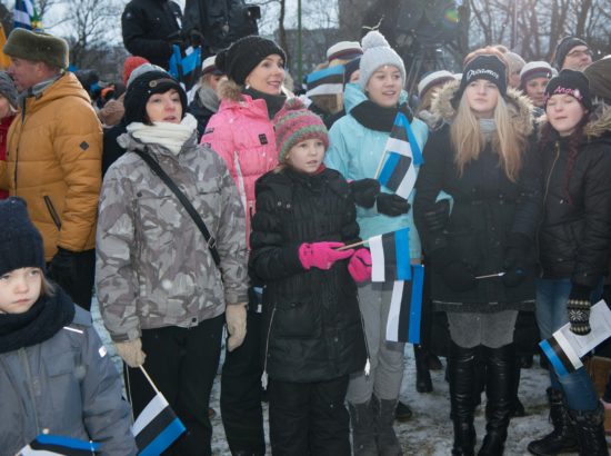 Eesti Vabariigi 99. aastapäeva tähistamine